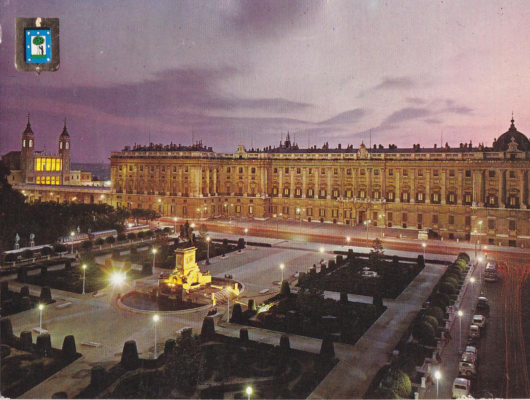 Postal 61703 : Madrid. Plaza de Oriente y Palacio Real