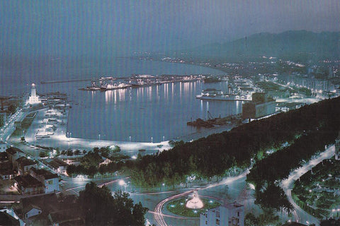 Postal 61750 : Malaga. El puerto