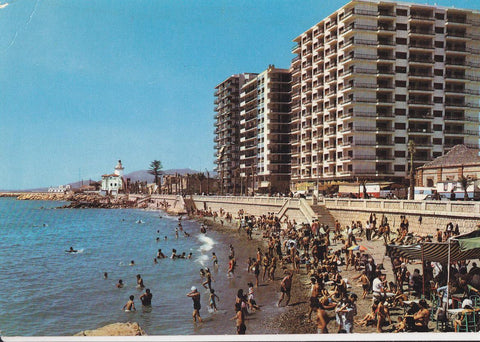 Postal 61755 : Malaga (Costa del Sol). Playa de la Caleta