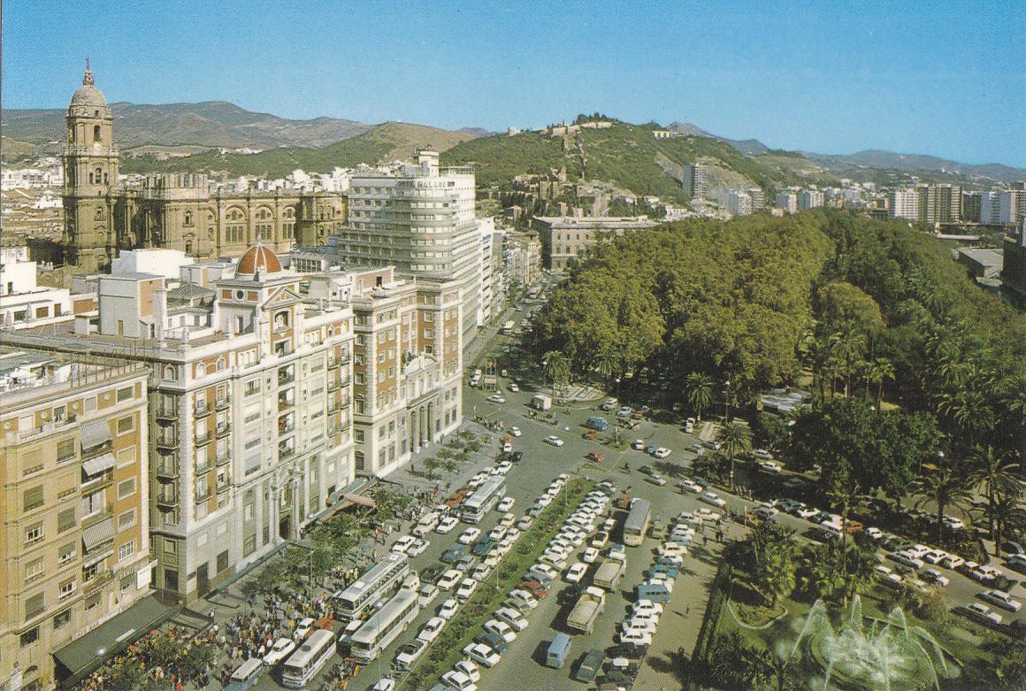 Postal 61762 : Malaga. Plaza de Queipo de Llano