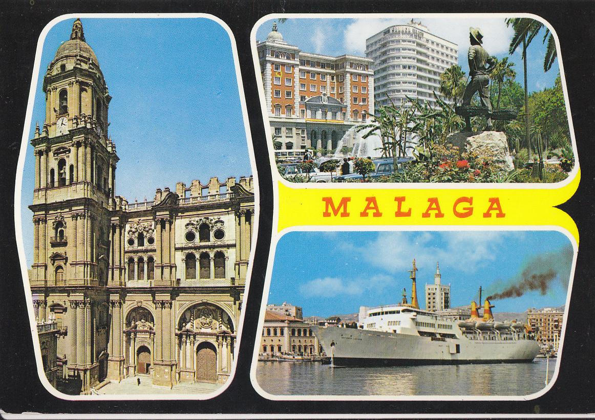 Postal 61764 : Malaga. Bellezas de la Ciudad