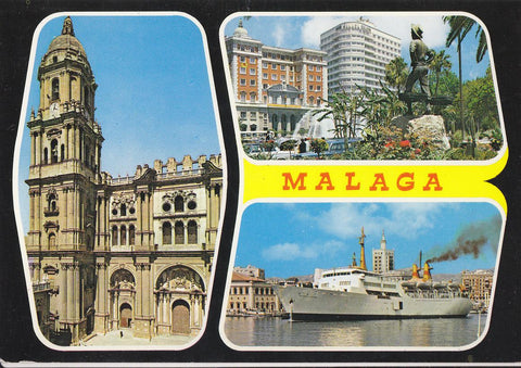 Postal 61764 : Malaga. Bellezas de la Ciudad