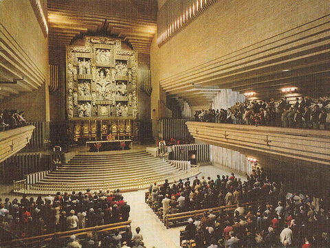 Postal 61766 : Torreciudad. Interior del Santuario