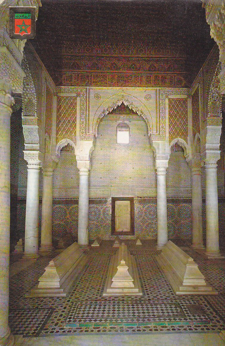 Postal 61784 : Marrakech. Tumbas Saadiennes