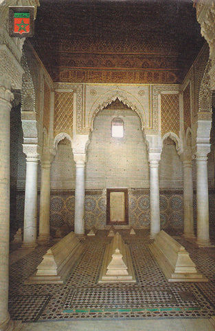 Postal 61784 : Marrakech. Tumbas Saadiennes