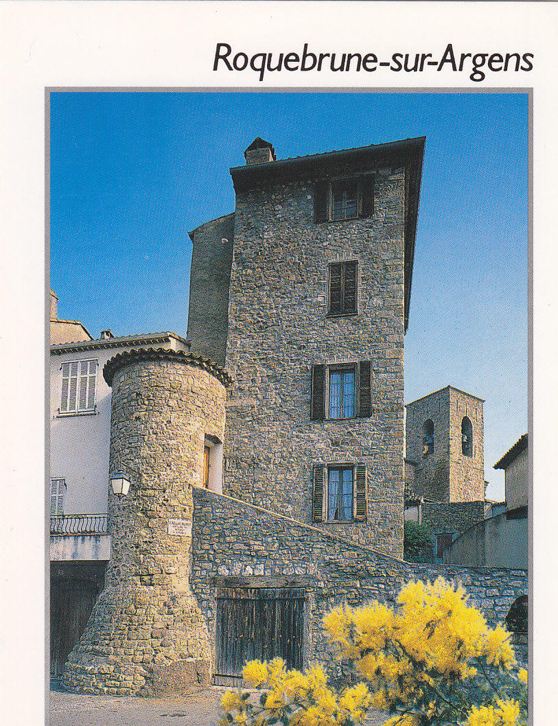 Postal 61790 : Roquebrune-sur-Argens (Var). Commanderie des Templiers