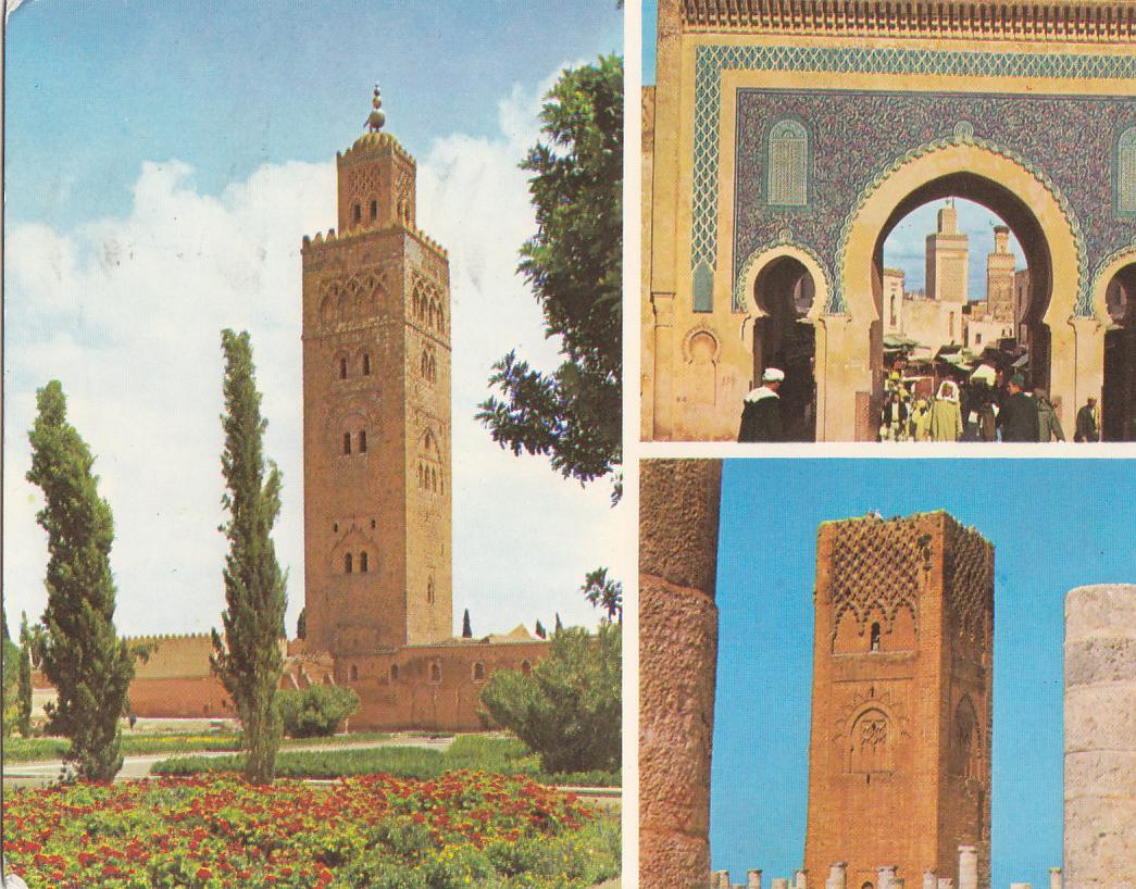 Postal 61803 : Monuments du Maroc