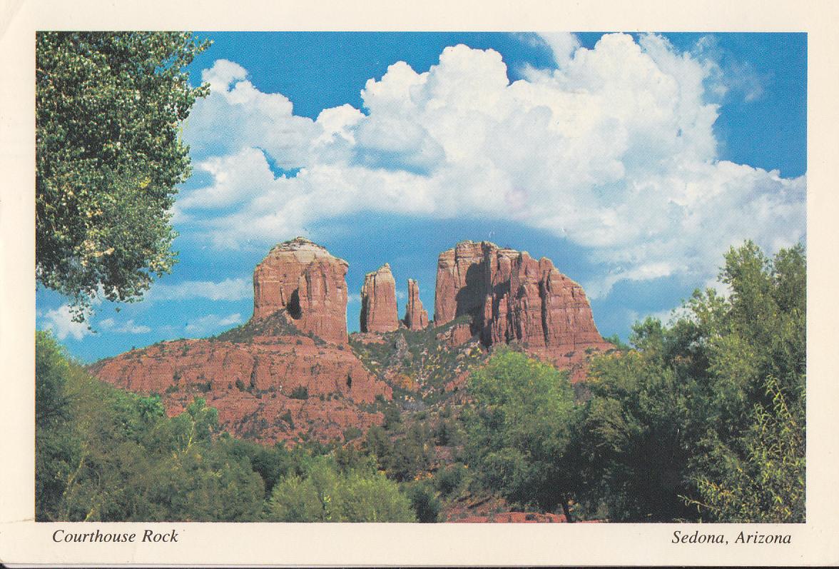Postal 61807 : Courthouse Rock. Sedona Arizona