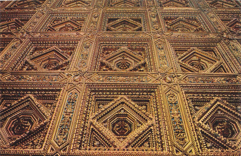 Postal 61817 : Palacio de la Generalidad de Valencia. Sala Dorada. Vista General del Artesonado