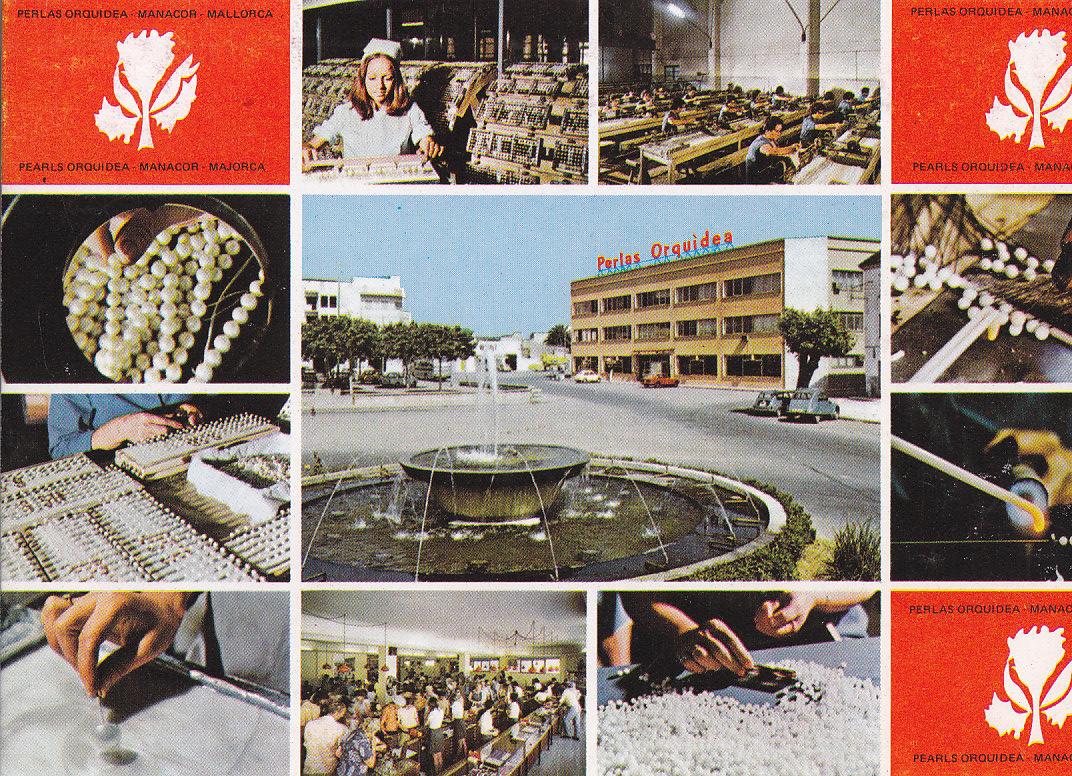 Postal 61836 : Perlas Orquidea. Manacor - Mallorca