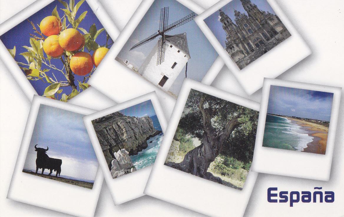 Postal 61838 : Diversos lugares. España
