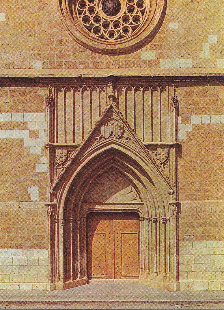 Postal 61846 : Teruel. Fachada principal de la iglesia de San Francisco S. XV