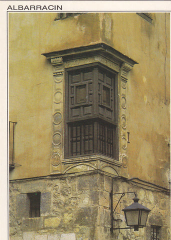 Postal 61851 : Albarracin (Teruel). Ciudad Historica y Monumental. Balcon Esquinero