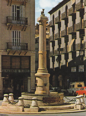 Postal 61854 : Teruel. Plaza de Carlos Castel (Torico)