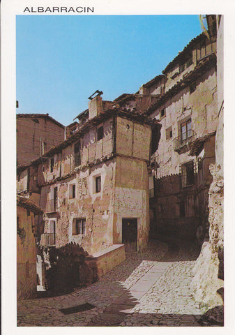 Postal 61864 : Albarracin (Teruel). Calle Azagra y Escalerillas (Monumento Nacional)