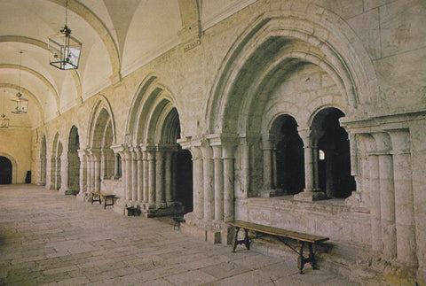 Postal 61900 : Monasterio de La Santa Espina (Valladolid). Claustro de la Sala Capitular