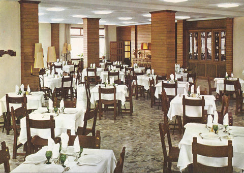 Postal 61904 : Hostal Antonio Restaurante. Almazan (Soria). Comedor
