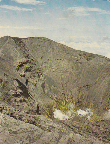 Postal 61962 : Crater del Volcan Irazu en la Provincia de Cartago Costa Rica A.C.