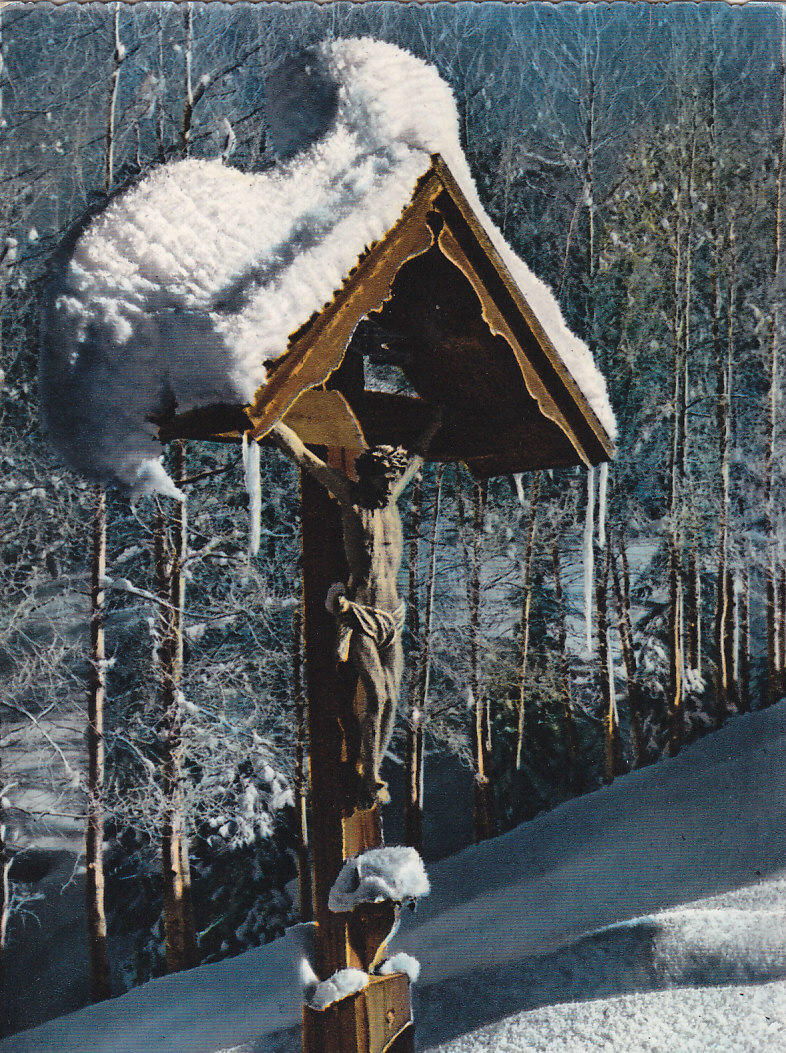 Postal 61965 : Jesus en la Cruz