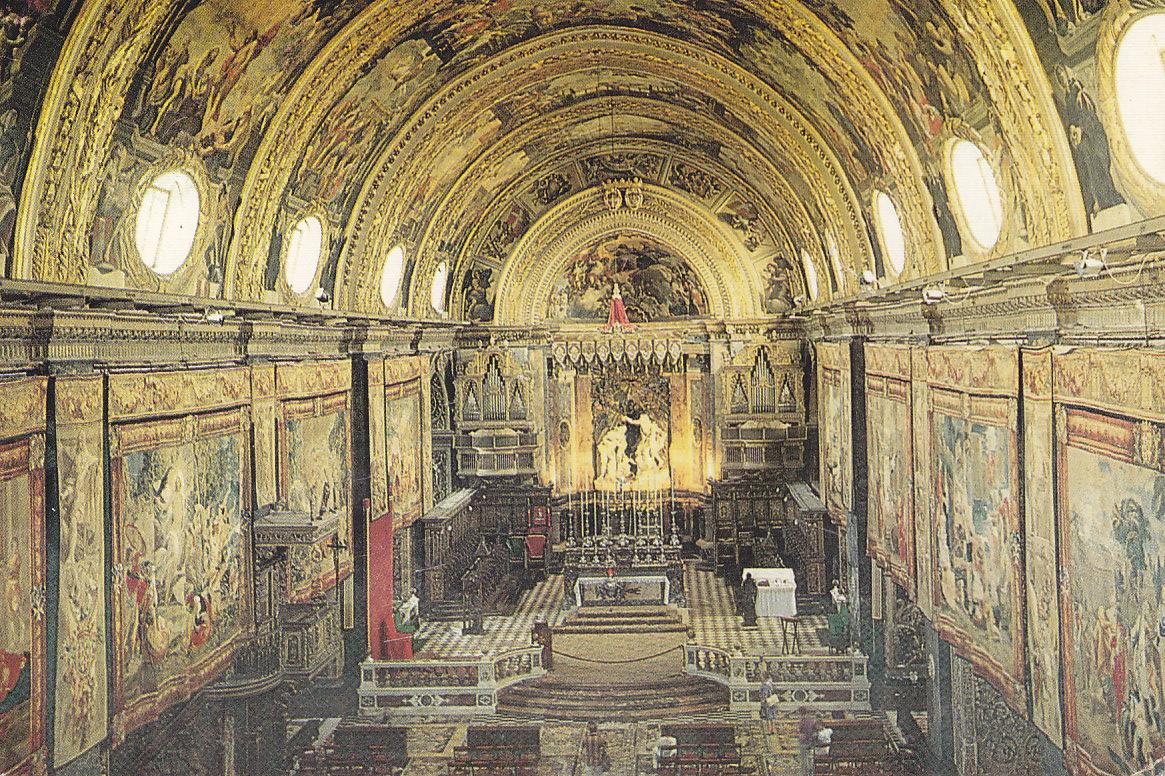 Postal 61970 : Malta - St. John Co-Cathedral. The Interior
