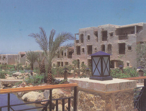 Postal 62000 : Dead Sea - Jordan. Resort s unique architecture reflects history