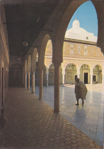 Postal 62007 : Tunisie - Kairouan: la Mosquee du Barbier