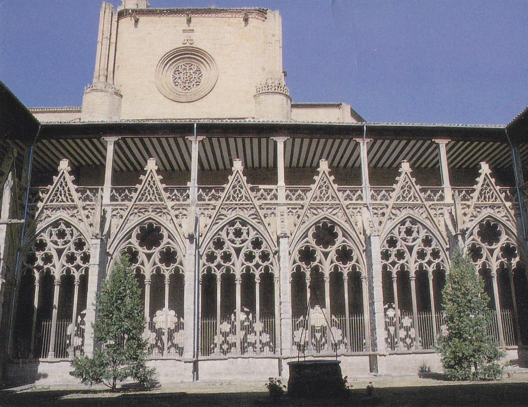 Postal 62015 : Pamplona. Catedral. Claustro s. XIV