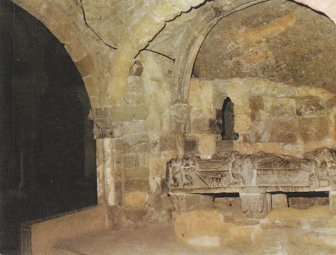 Postal 62018 : San Millan de la Cogolla (La Rioja). Monasterio Visigotico Mozarabe de Suso. Siglo VI-XI. Tumba de los Infantes de Lara
