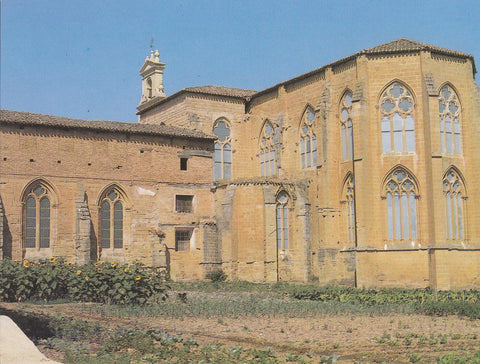 Postal 62074 : Monasterio de Cañas (La Rioja). Vista exterior (s. XIII)