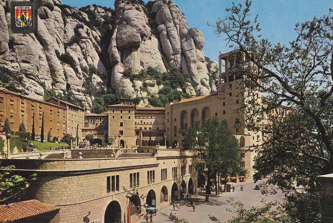 Postal 62106 : Montserrat. Fachada del Santuario