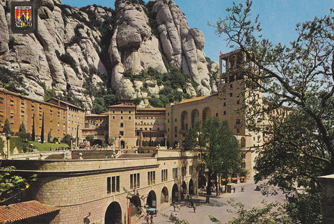 Postal 62106 : Montserrat. Fachada del Santuario