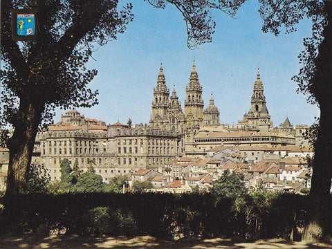 Postal 62107 : Santiago de Compostela. Vista general desde el Mirador de la Herradura