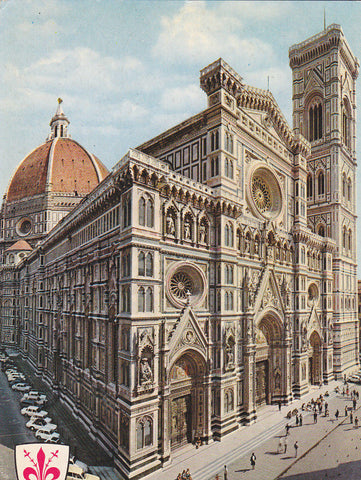 Postal 62113 : Firenze - Citta  d Incanto. The Catheral and belltower by Giotto