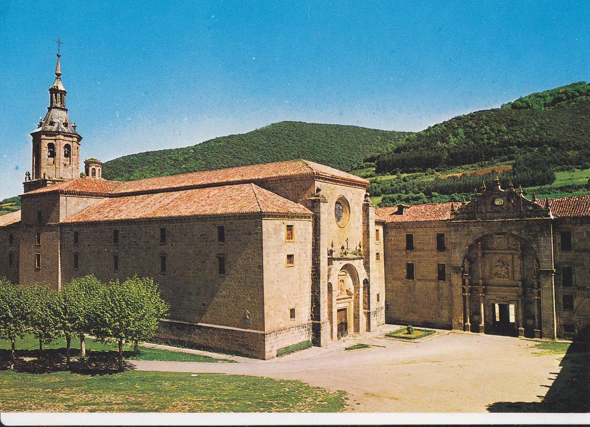 Postal 62117 : Panoramica del Monasterio de San Millan de Yuso. San Millan de la Cogolla - Rioja