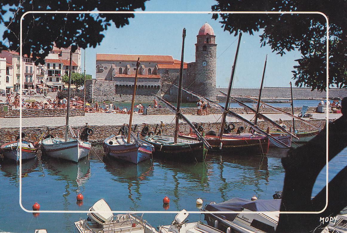 Postal 62121 : La France La Cote Vermeille Collioure. L eglise 