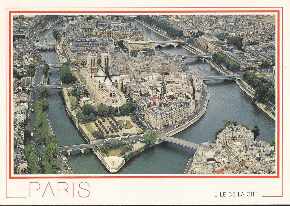 Postal 62123 : Paris. Cite et de Notre-Dame