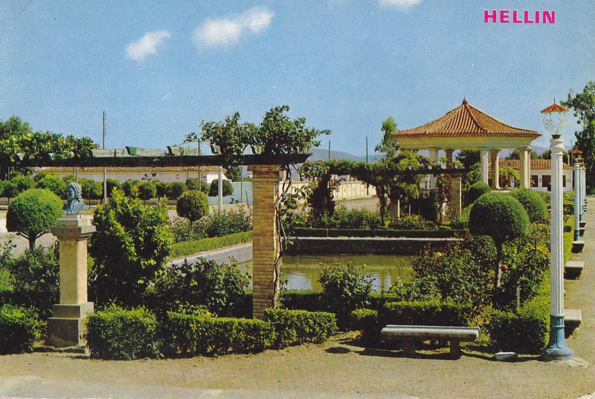 Postal 62145 : Hellin. Jardinillos feria