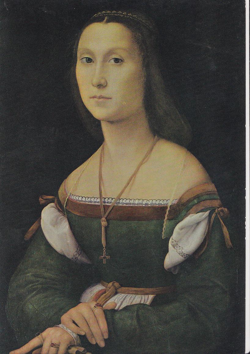 Postal 62147 : Urbino. Palazzo Ducale. La Gentildonna o Muta
