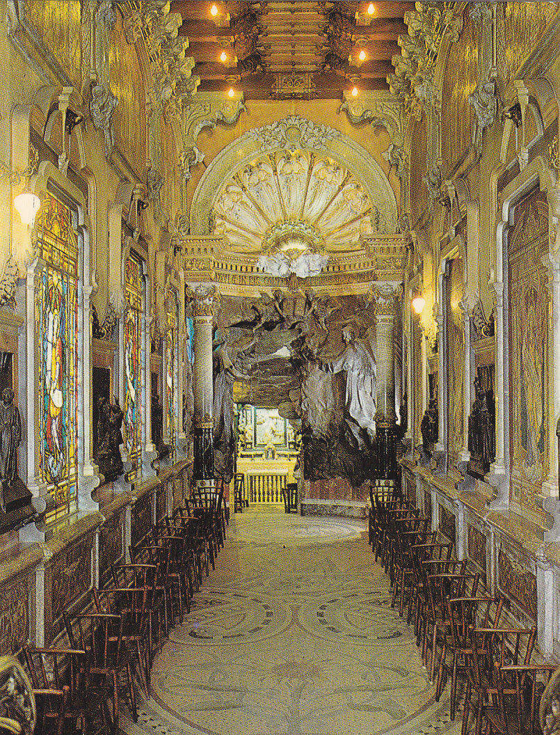 Postal 62155 : Manresa (Barcelona). Vestibulo de la Cueva de San Ignacio