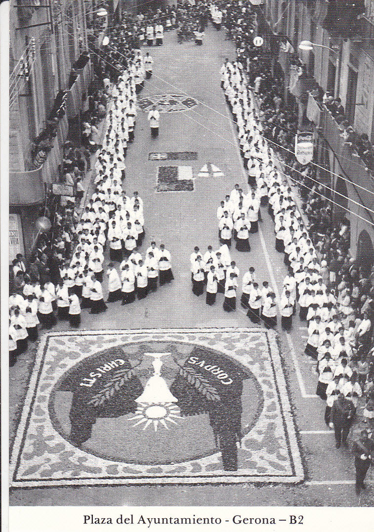 Postal 62180 : Plaza del Ayuntamiento - Gerona