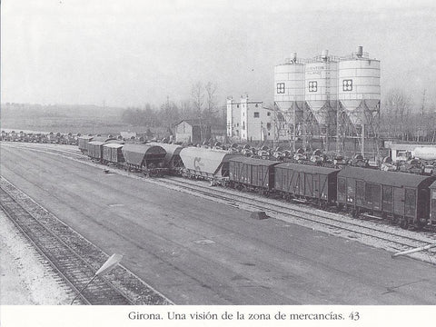 Postal 62185 : Girona. Una vision de la zona de mercancias
