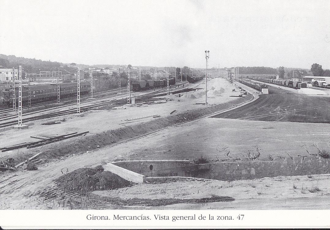 Postal 62189 : Girona. Mercancias. Vista general de la zona