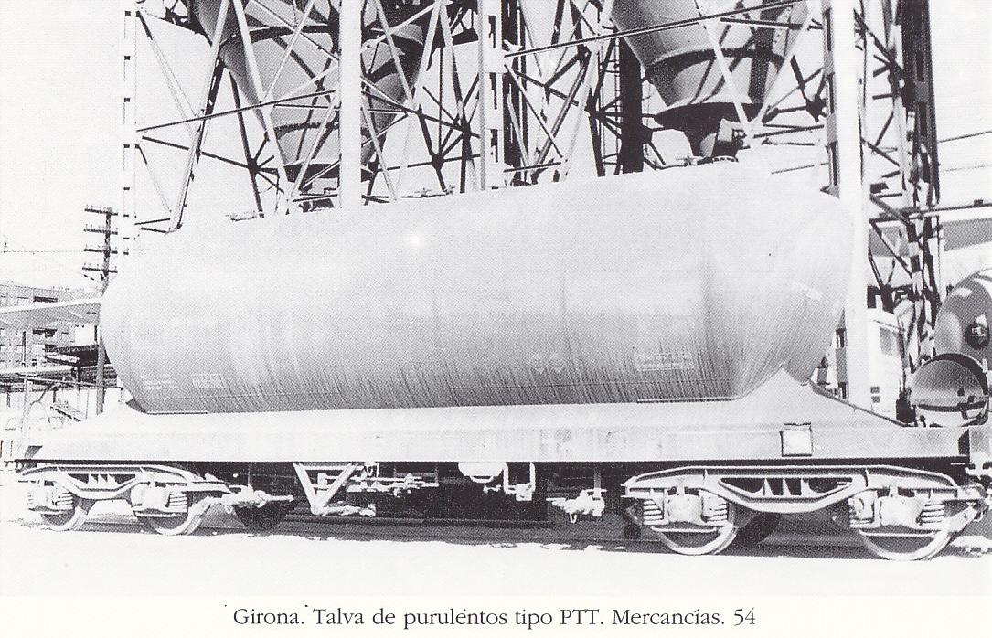 Postal 62196 : Girona. Talva de purulentos tipo PTT. Mercancias