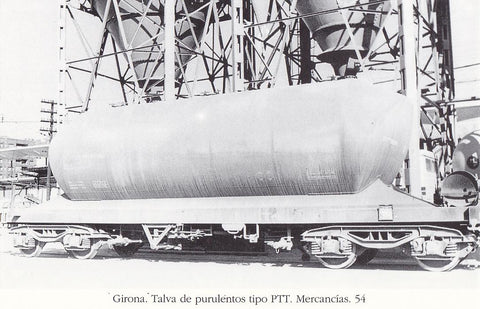 Postal 62196 : Girona. Talva de purulentos tipo PTT. Mercancias