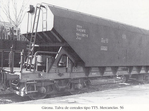 Postal 62197 : Girona. Talva de cereales tipo TT5. mercancias