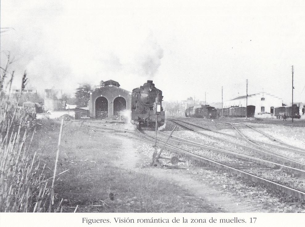 Postal 62224 : Figueres. Vision romantica de la zona de muelles