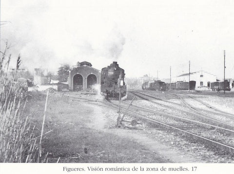 Postal 62224 : Figueres. Vision romantica de la zona de muelles