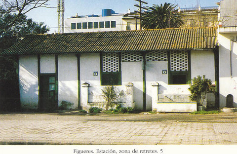 Postal 62235 : Figueres. Estacion zona de retretes