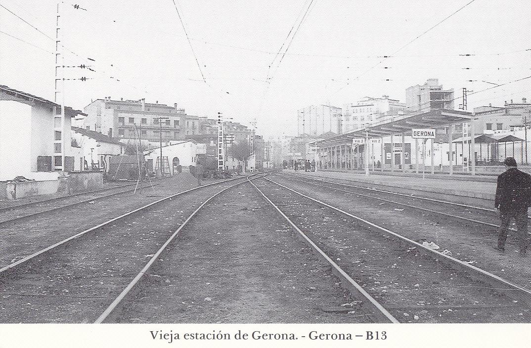 Postal 62268 : Vieja estacion de Gerona - Gerona