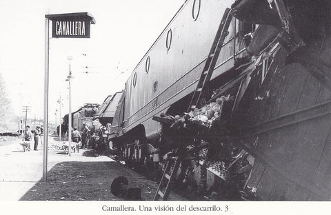 Postal 62283 : Camallera. Una vision del descarrilo